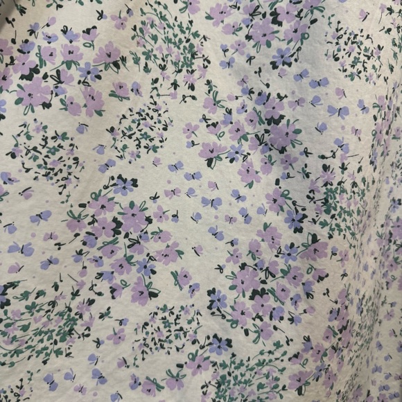 Crewcuts Floral Girls Dress Short Sleeve Cottagecore Peasant 10 - Picture 5 of 7